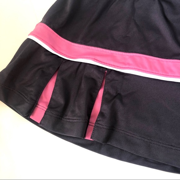 Nike Dri Fit Tennis Skirt Skort M Gray Pink - Picture 3 of 5